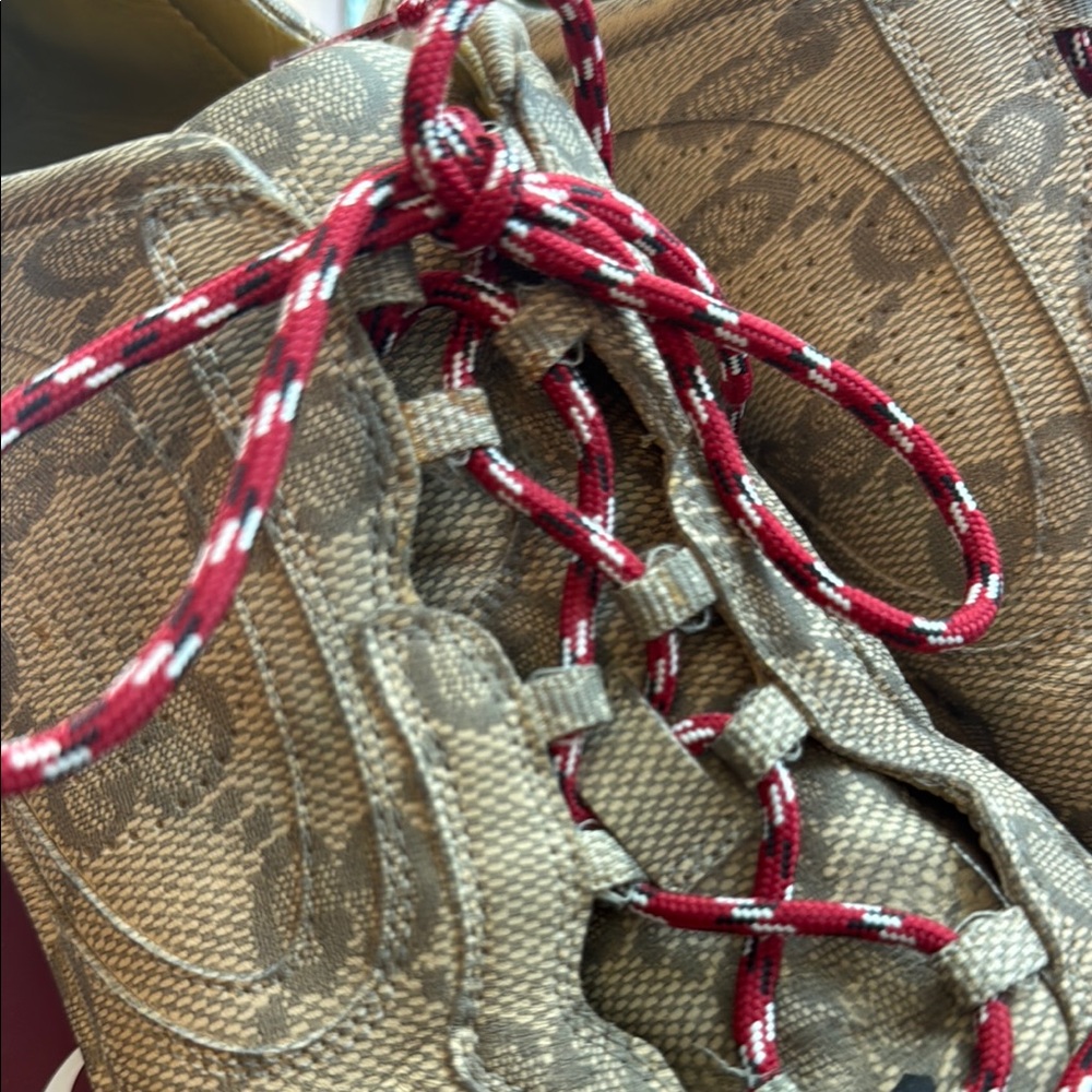 Gucci Men's Brown Designer Sneakers - Picture 2 of 8